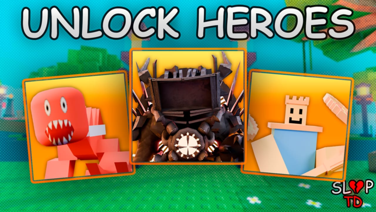 Capture du lobby et de l'aperçu des cartes de Slop Tower Defense sur Roblox